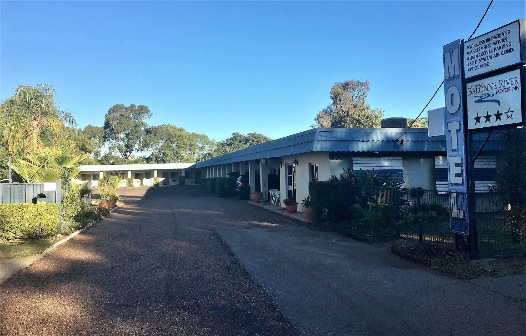 Balonne River Motor Inn Saint George Exterior foto